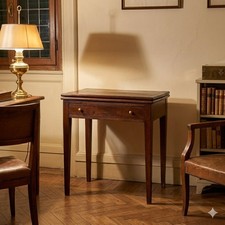 Antique Game Table Directoire