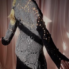 Vintage Gothic Hand Crochet