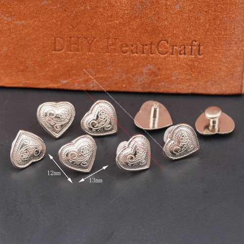 20pc 12mm bling silver - 13*12mm,