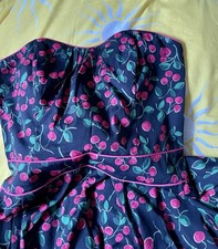 Oasis Cherry Dress Size 12