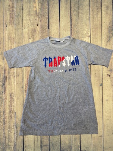 Trapstar shirt grey logo its - trapstar,