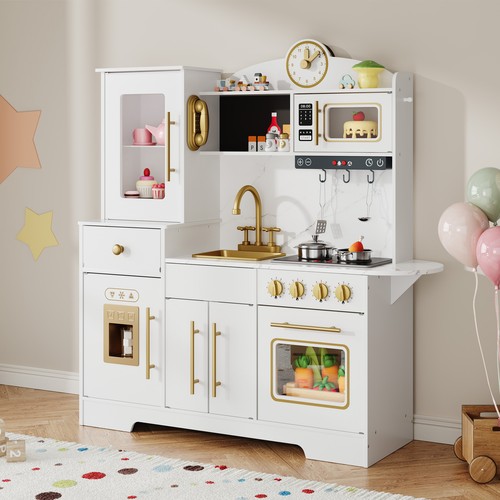 Kids wooden play - wooden, kitchen