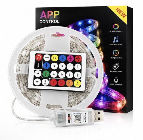 10m rgb neon - neon, light