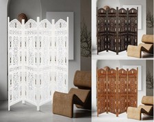 Panel carved room divider - carved,