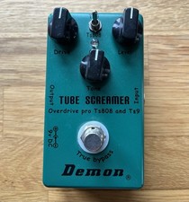 Demon Tube Screamer Overdrive Compatible with Ts808, TS9