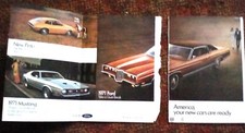 1971 Ford Pinto Mustang & LTD