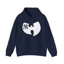 NEW YORK gildan HOODIE Yankees Wu Tang Clan Baseball