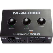 M-Audio M-Track Solo USB Audio Interface Inc. MPC Beats DAW Software