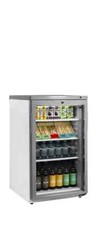 NEW TEFCOLD GLASS DOOR UNDERCOUNTER DRINKS FOOD CHILLER FRIDGE RRP £606