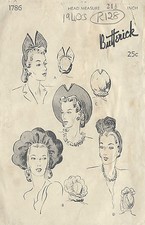 1940s Vintage Sewing Pattern
