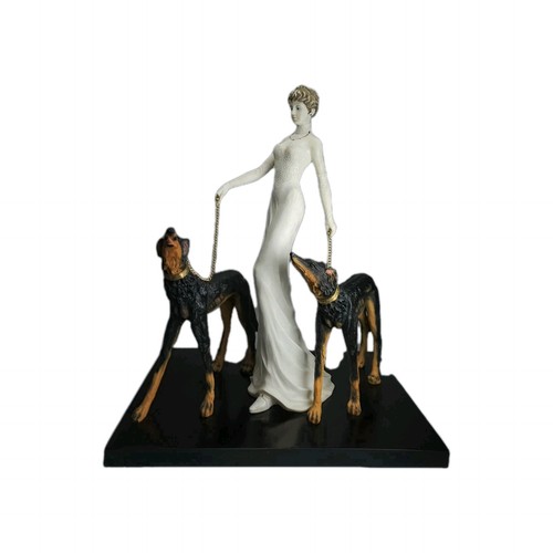 Large art deco - deco, lady