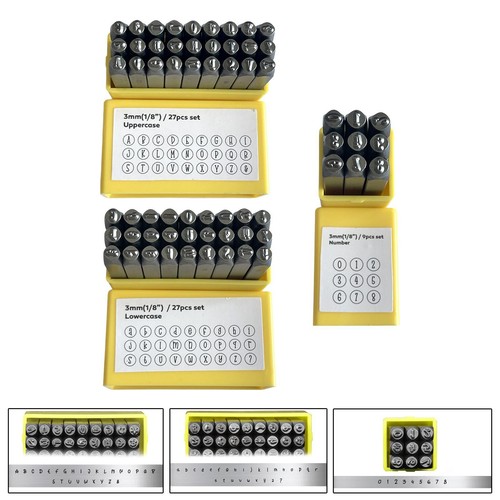 Metal stamp set letter - metal,