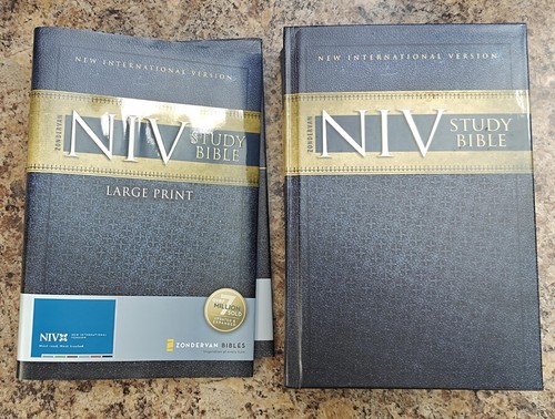 Niv study bible zondervan - niv,