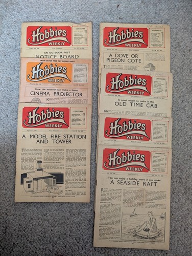 Hobbies weekly magazine 1949 - hobbies,