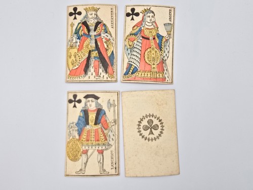 Antique french playing - playing, cards