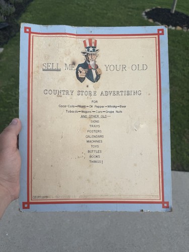 Vintage advertising dealers - vintage,