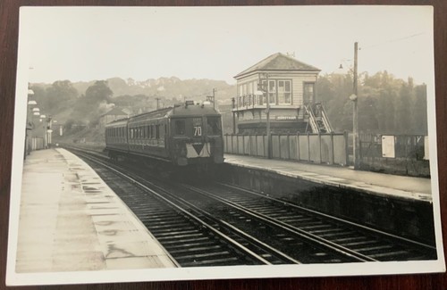 Original railway photograph - railway,