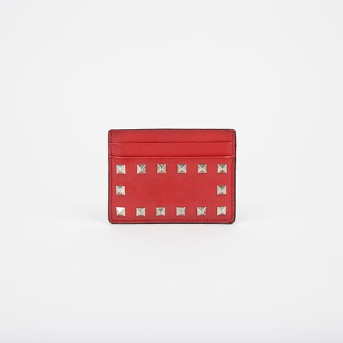 Valentino rockstud card holder - valentino,