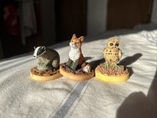 Three 1997 Tetley Woodland Animals