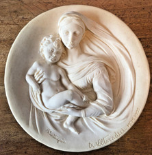 8.5" MADONNA PROFETICA CREAM