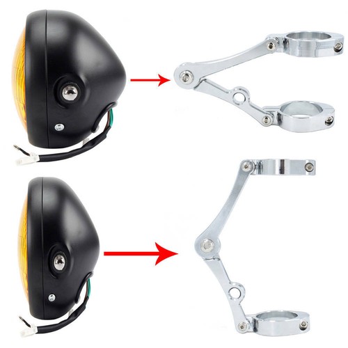Motorcycle headlight mount - motorcycle,