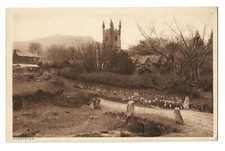 Sheepstor Yelverton Dartmoor WA Roberts postcard Tavistock Devon