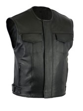 Men biker leather - men’s,