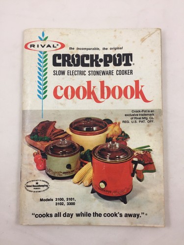 Rival crock pot cookbook model - pot, cookbook-model