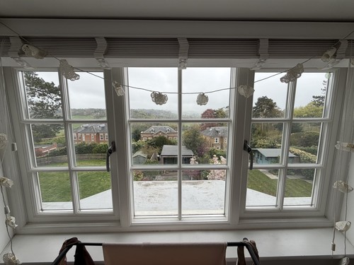 Hardwood timber window triple - timber,