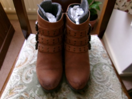 Boots ankle lotus brown - boots,
