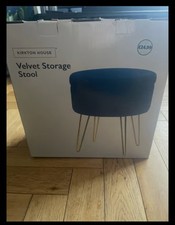 blue velvet dressing table