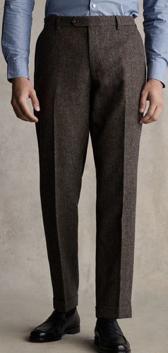 Barbour men brown wool - men,