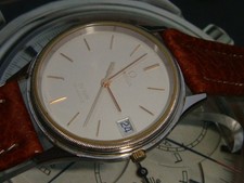 Omega vintage c1980 DeVille quartz vintage mens mans watch on new band in VGWO 