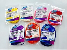 IAN'S FLOATS AMBERFLOW LIQUID FILLED HOLLOW POLE ELASTIC  ( LIKE HYDROLASTIC )