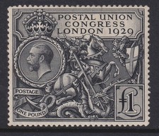 SG438 £1 PUC  UNMOUNTED MINT