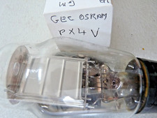 GEC OSRAM   PX4  V  USED  Valve Tube