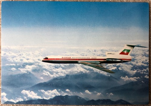 Aircraft postcard tupolev - postcard,