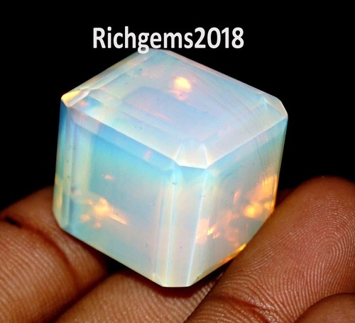 Natural australian opal cube - australian,