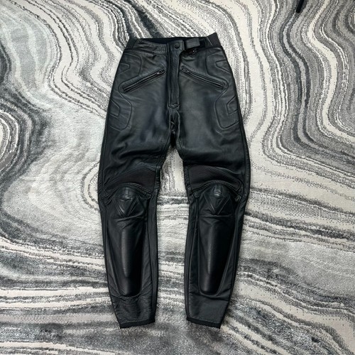 Vtg dainese black racing 44 - racing, sz