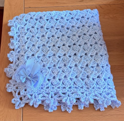 Hand crocheted baby boy - crocheted, or