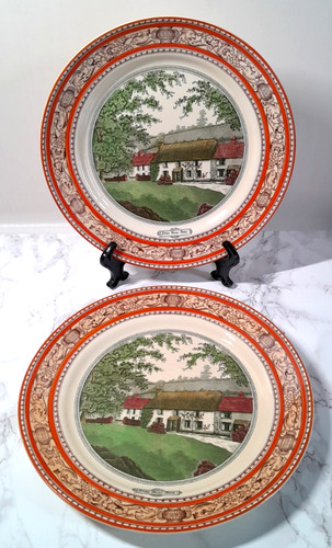 Antique adams pottery dinner - antique,