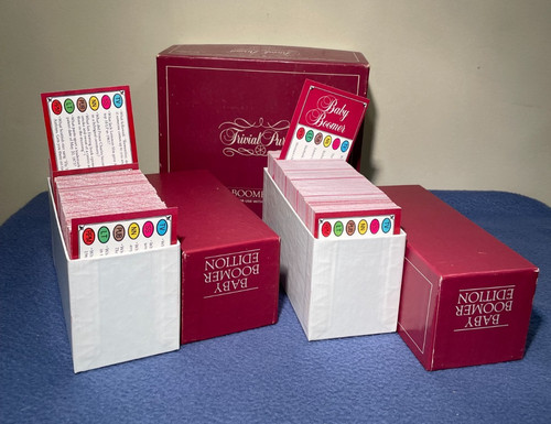 Trivial pursuit baby boomer - trivial,