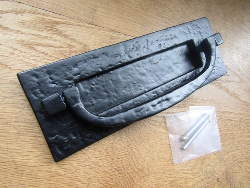 Rustic iron letter - , plate