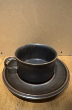 Arabia Finland Ruska Tea Cup And Saucer Designsd By Ulla Procope