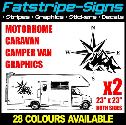 Motorhome caravan graphics - caravan,