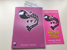 GREASE THE MUSICAL Programme