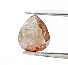 2.45cts Gray Brown Pear Solitaire Diamond Natural Loose Diamond