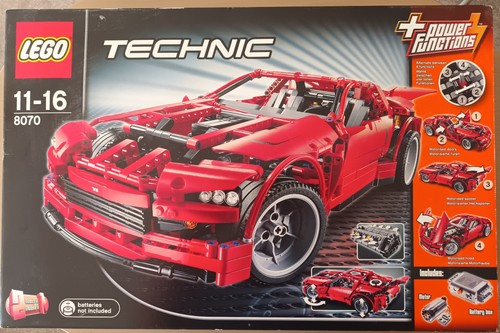 Lego technic super car - super,