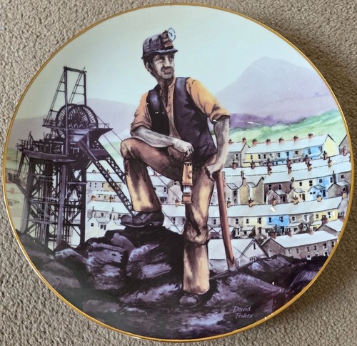 Saxony mining plate david - saxony,