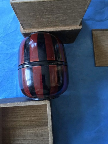 Japanese lacquer bowl set - japanese,
